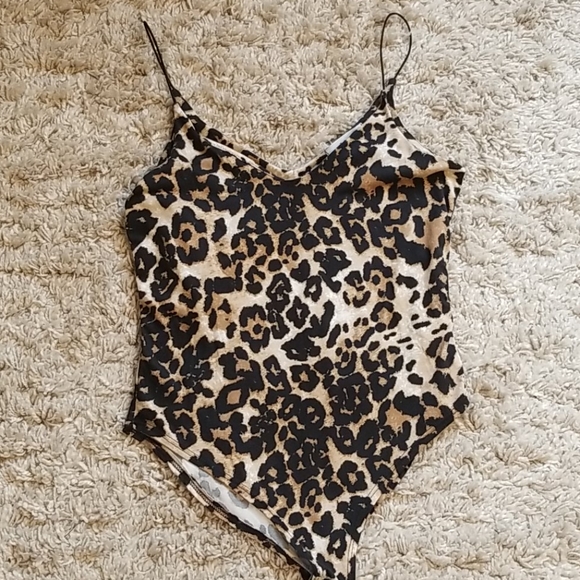 Cheetah Print Body Suit - Picture 1 of 1